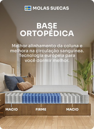 Base ortopédica - Molas Suecas